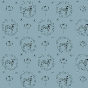 French Country Lamb Toile