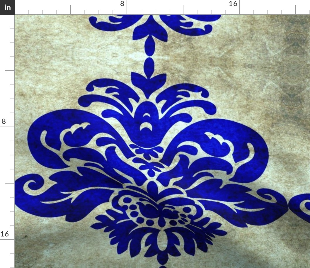 damask navy