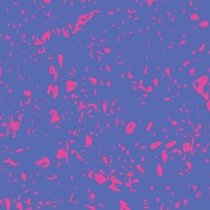 Midi - Bold and Fun, Textured Concrete Abstract - Purple & Magenta Pink