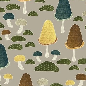 Mushrooms & Moss • Earth • L