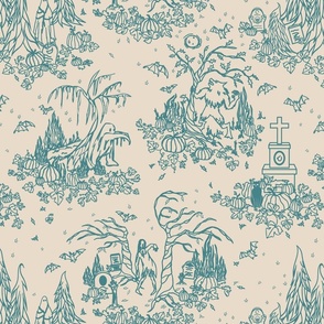 Monster Toile de Jouy