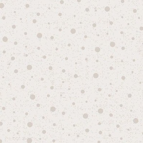 Cream and taupe dots and texture