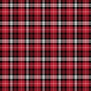 (tiny scale)  fall plaid || black red and white C23