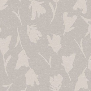 One layer taupe flowers w_ white texture copy