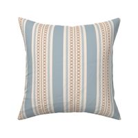 Modern French country ticking stripe- large