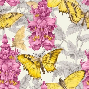 British Botanicals: Yellow Butterfly