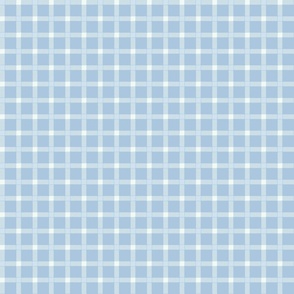 Normal scale • Checkerboard blue - French country