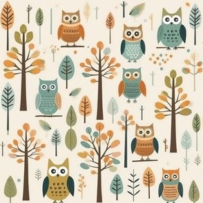 mid_century_modern_owls_trees_pattern_scrapbook