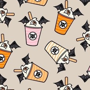 Witches Brew - Halloween Coffee - multi pink/dark cream - LAD23