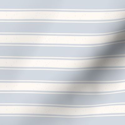 small holiday candy cane stripe in cornflower blue and cream