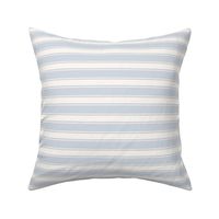 small holiday candy cane stripe in cornflower blue and cream
