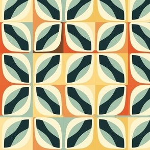 Mid Century Geometric Pattern 10