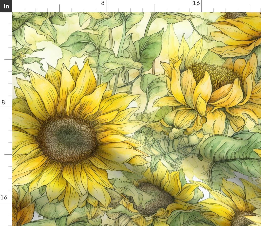 British Botanicals: Sunflowers