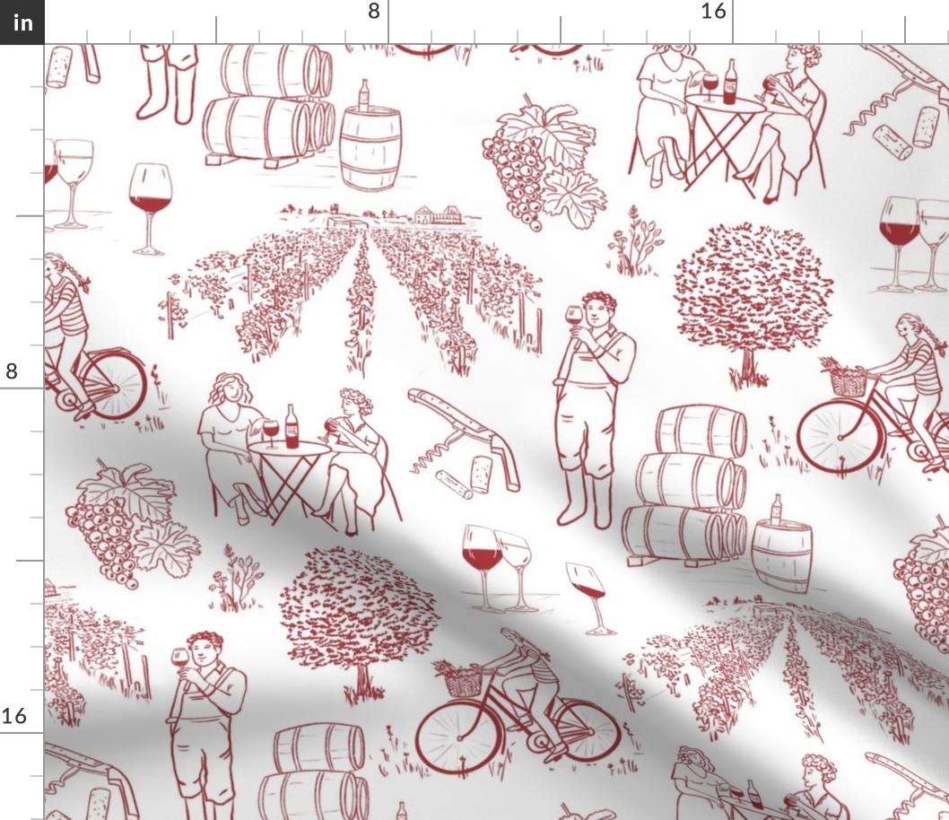 Wine Country Toile