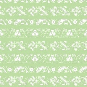 Mahal Stripe key lime 2