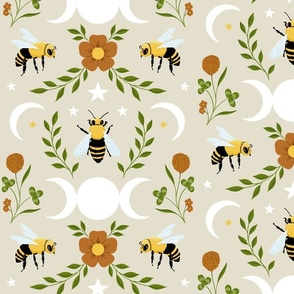 Honey Bees and Moons (Medium Scale)