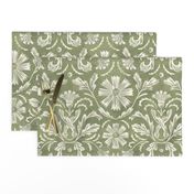 French Country in sage green and off white_12x12