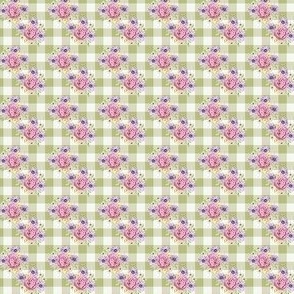 French Country Gingham 1 x 1