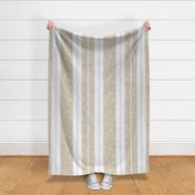 French country floral stripe beige