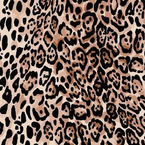 Glam leopard Natural animal skin_MEDIUM 