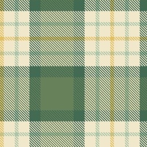 Tartan - Jade & Straw