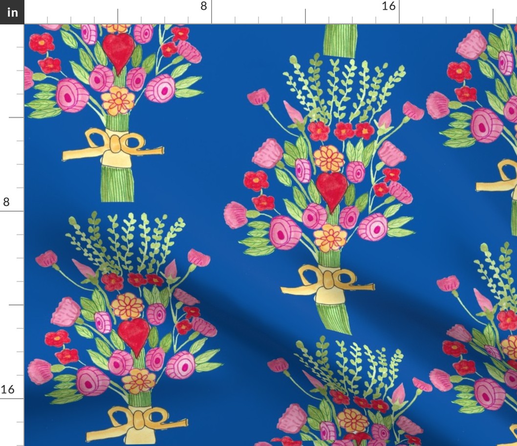 French Bouquet Spoonflower Challenge
