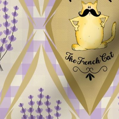 Patisserie The French Cat - French Country Linens