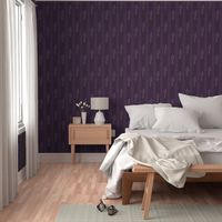 Rustic Lavender Stripes On deep purple with texture - medium scale