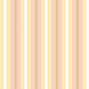 Quirky Stripes in Yellow and Pink_MED