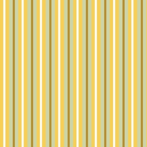 Quirky Stripes in Mustard and Brown_SMALL