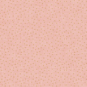 Cottage Little Dots  Copper Pink