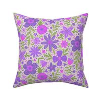 Retro Whimsy Floral (small)