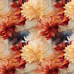 Fall Abstract Floral