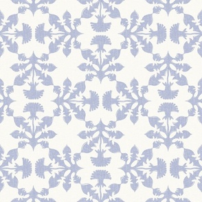  French Linen Dandelion Pale Blue  Mirror 12