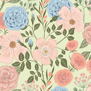 Vintage french florals