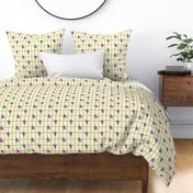 French Country windowpane - chartreuse small
