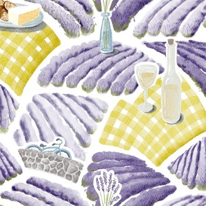 French Lavender Fields Picnic