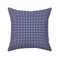 1/4 inch Small American Blue gingham check - American Blue cottagecore country plaid - perfect for wallpaper bedding tablecloth - vichy check - 4th of july picnic kopi