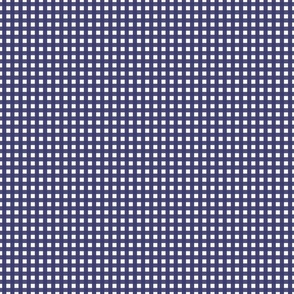 1/4 inch Small American Blue gingham check - American Blue cottagecore country plaid - perfect for wallpaper bedding tablecloth - vichy check - 4th of july picnic kopi