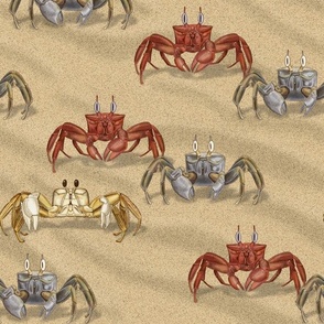 Large-Scale Ghost Crabs