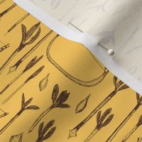 A Boy's Own Golden Arrow Collection on Vintage Yellow (#4)