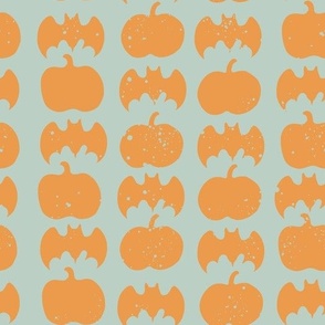  Halloween Bats and Pumpkins