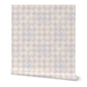 broderie suisse embroidered lilac gingham
