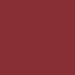 Solid Dark Cranberry Red Color Wrapping Paper by PodArtist