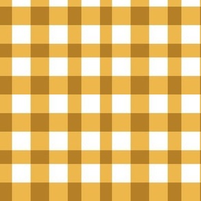 golden yellow plaid LARGE 