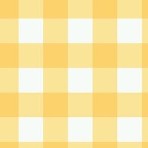 Golden Buttercup Gingham 6 x 6