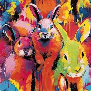 Pop Art Rabbits 2