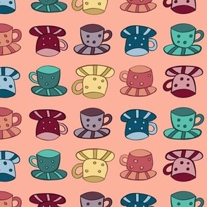 Too Many Teacups (Morning Tea Colourway) - The Tea Tree Mini Collection