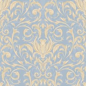 Delicate damask