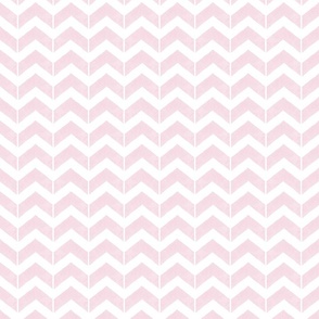 Sugar Chevron in Light Pink   |    Large Scale